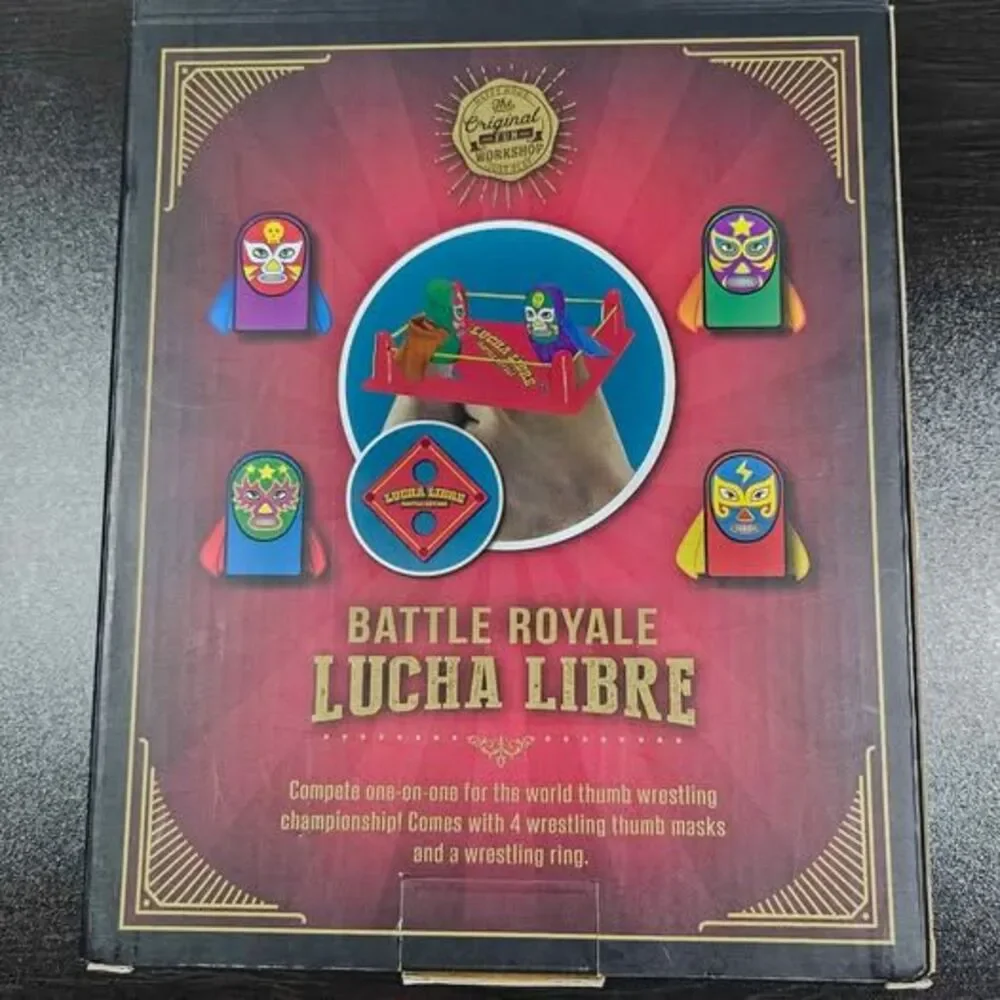 Battle Royale Lucha Libre Thumb Wrestling Game | New